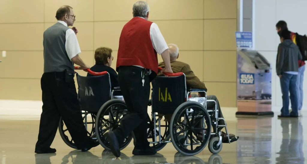 Manage Lufthansa Wheelchair Assistance at Airport